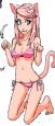 cat girl kai pink (206x462, 76.9KB)